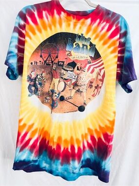 Vintage tie dye The Band tshirt